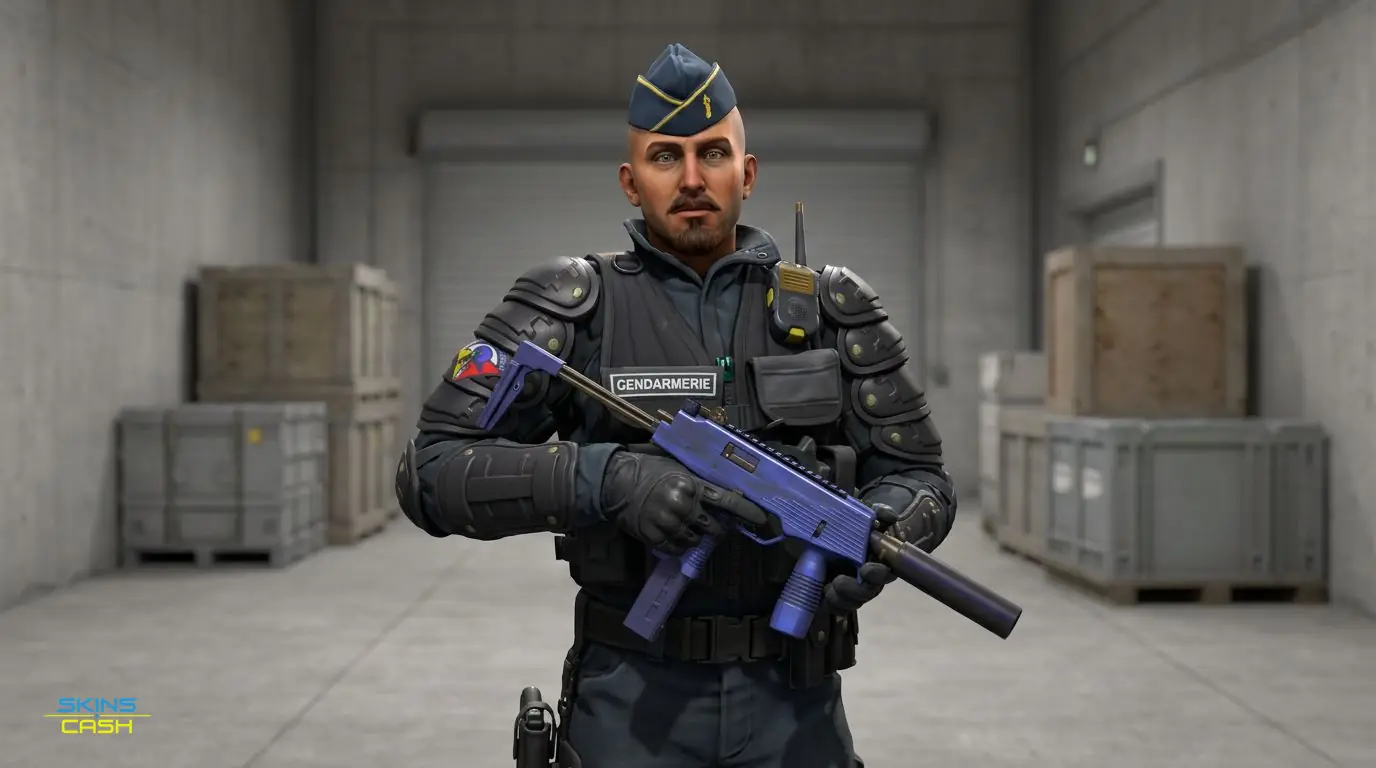 MP9 | Buff Blue — In the field