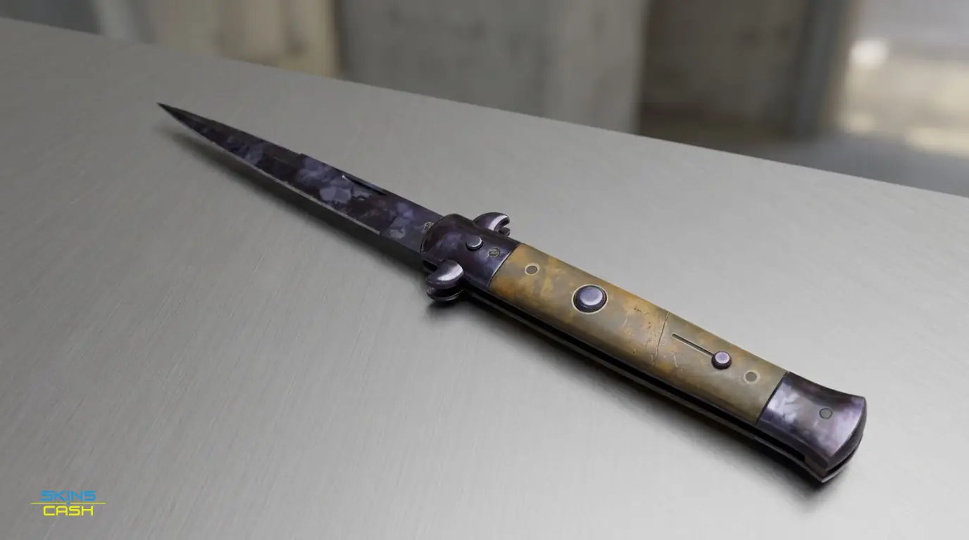 ★ Stiletto Knife | Doppler — Product view