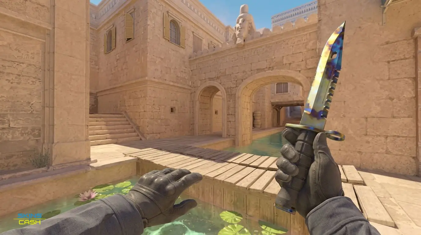 ★ M9 Bayonet | Case Hardened — In-game inspect