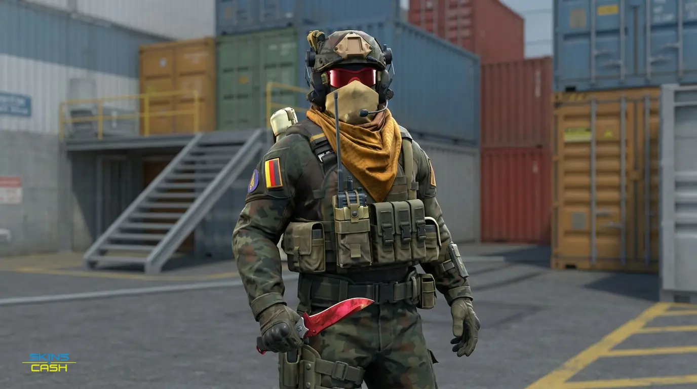 ★ Nomad Knife | Doppler Ruby — In the field