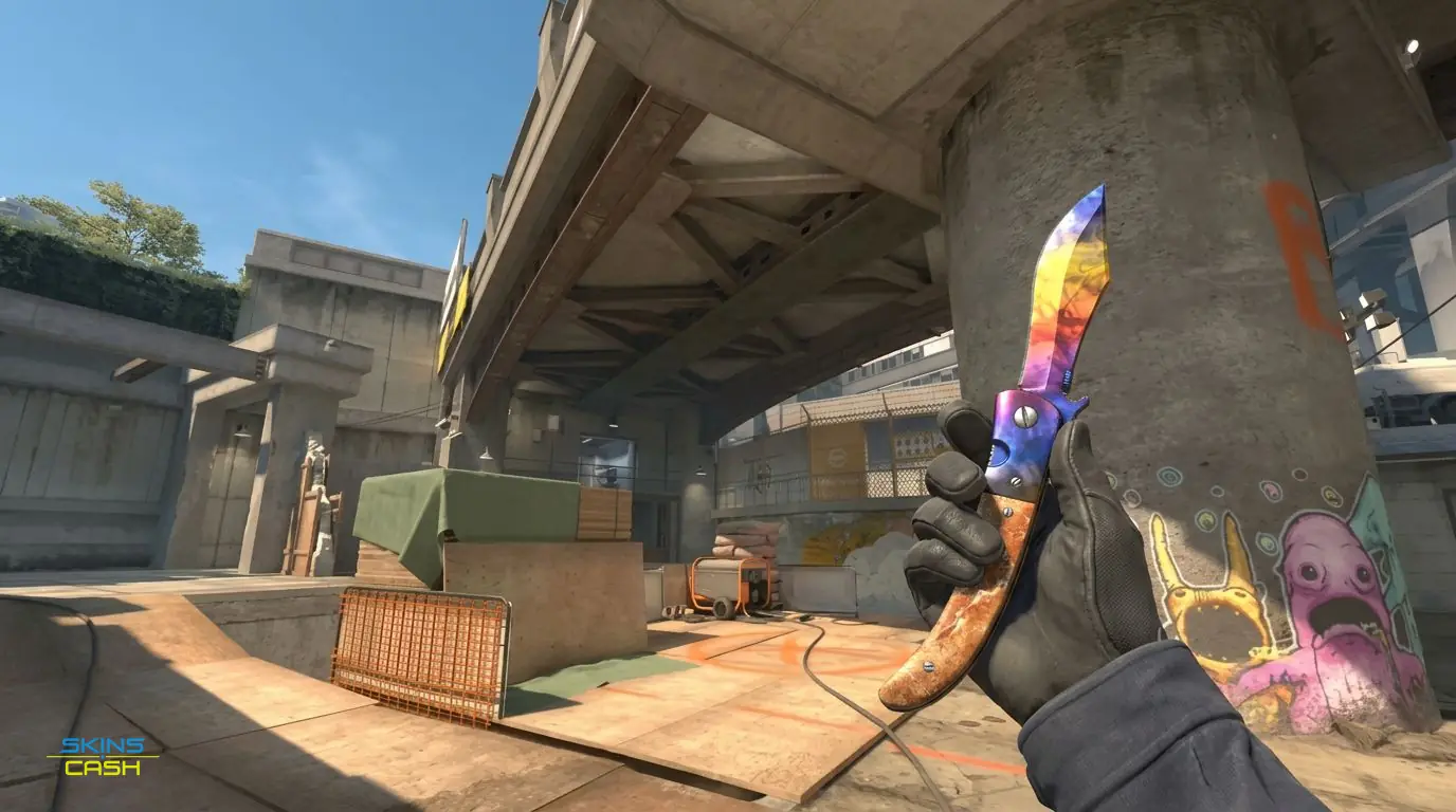 ★ Navaja Knife | Marble Fade — In-game inspect