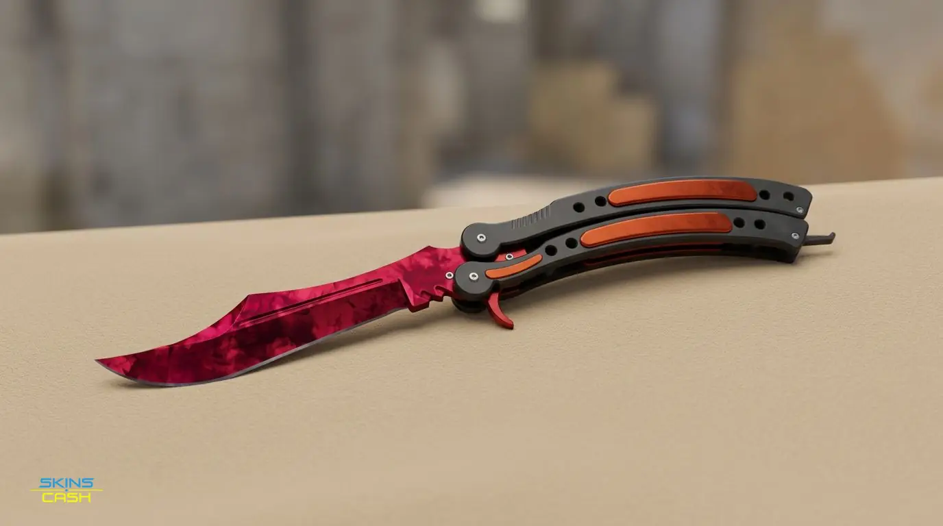 ★ Butterfly Knife | Doppler Ruby — Product view