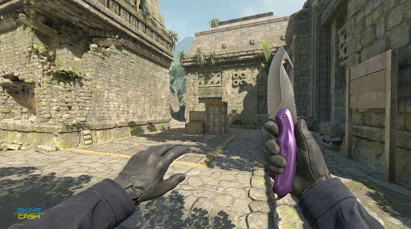 ★ Gut Knife | Ultraviolet — In-game inspect