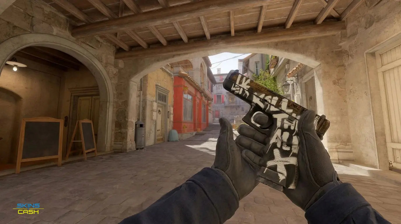 Glock-18 | Wasteland Rebel — In-game inspect