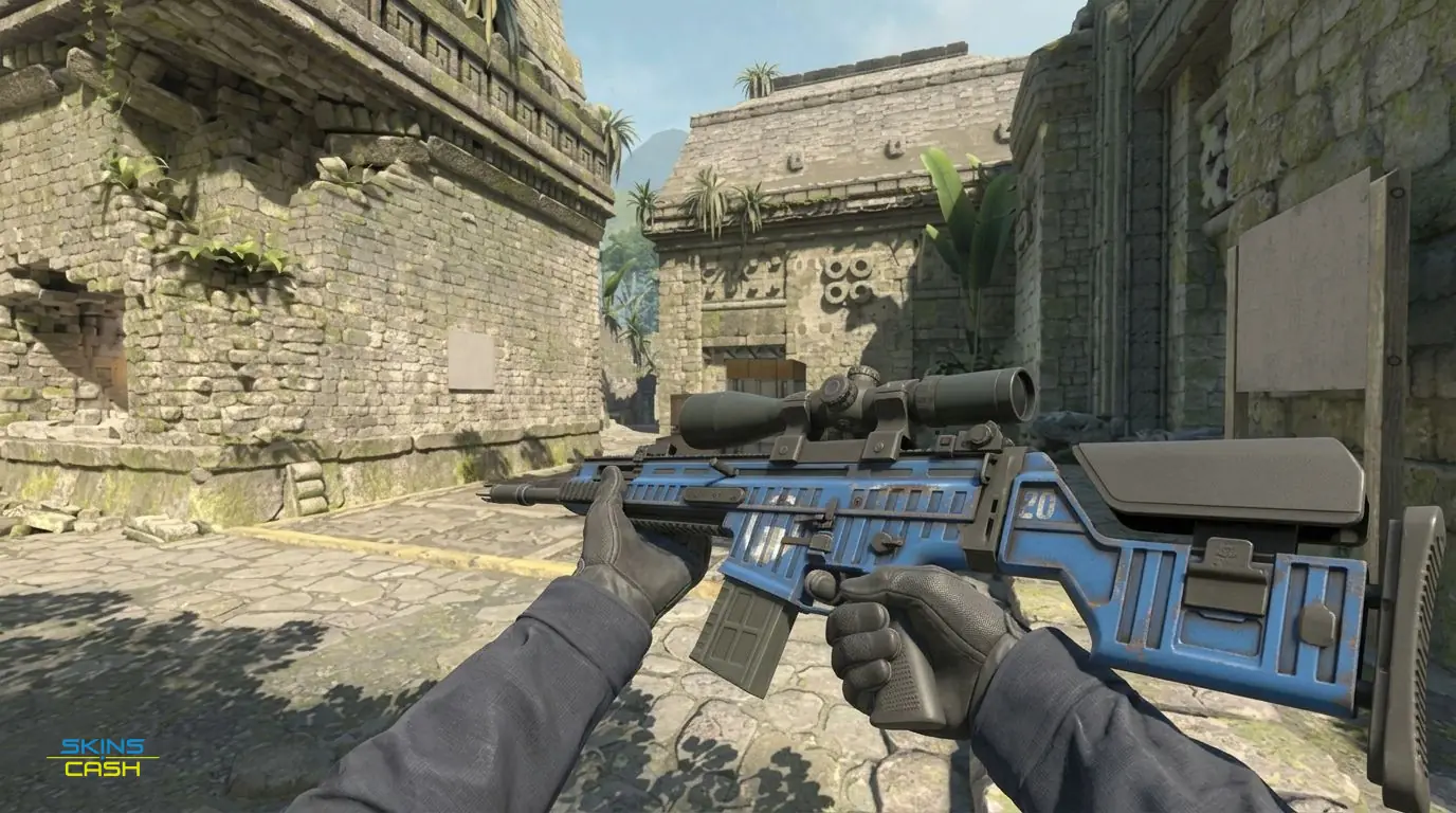 SCAR-20 | Assault — In-game inspect