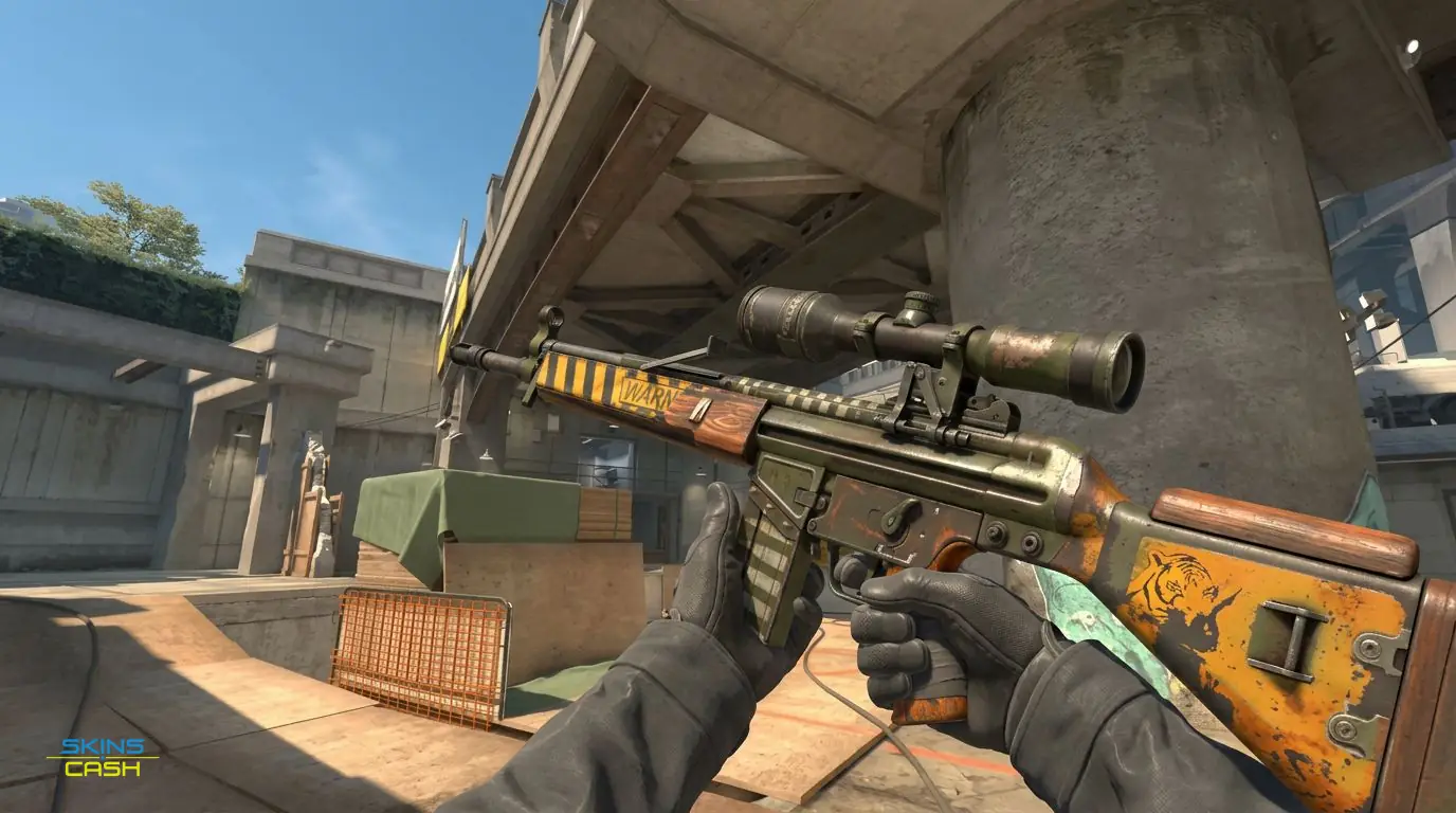 G3SG1 | Scavenger — In-game inspect