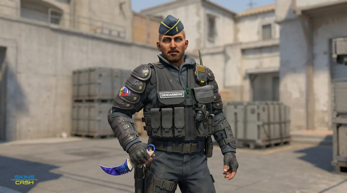 ★ Talon Knife | Doppler Sapphire — In the field