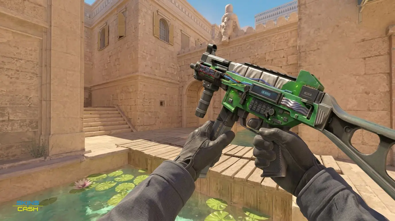 UMP-45 | Plastique — In-game inspect