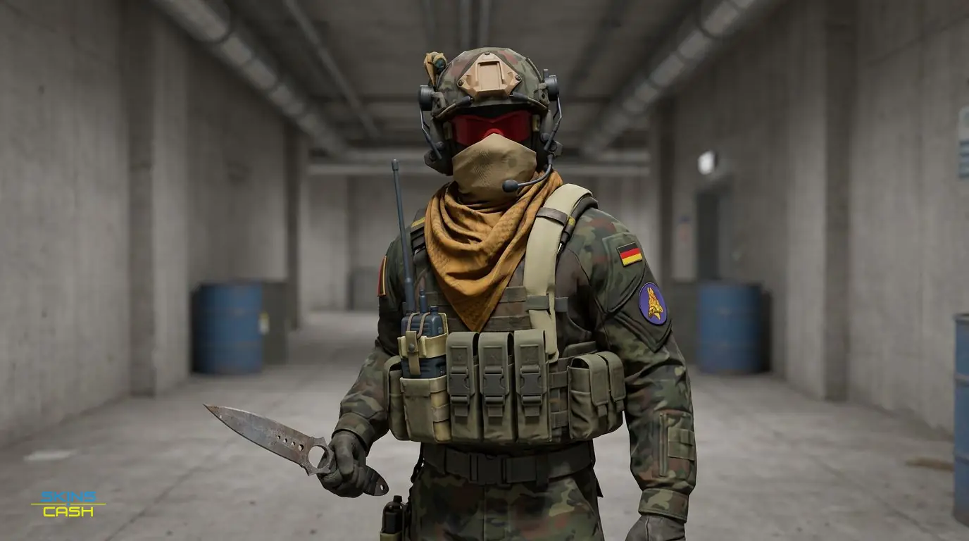 ★ Skeleton Knife | Rust Coat — In the field