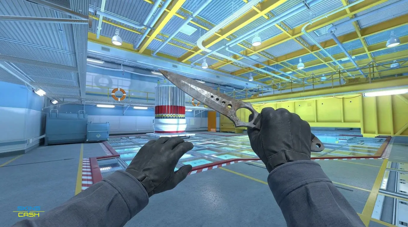 ★ Skeleton Knife | Rust Coat — In-game inspect