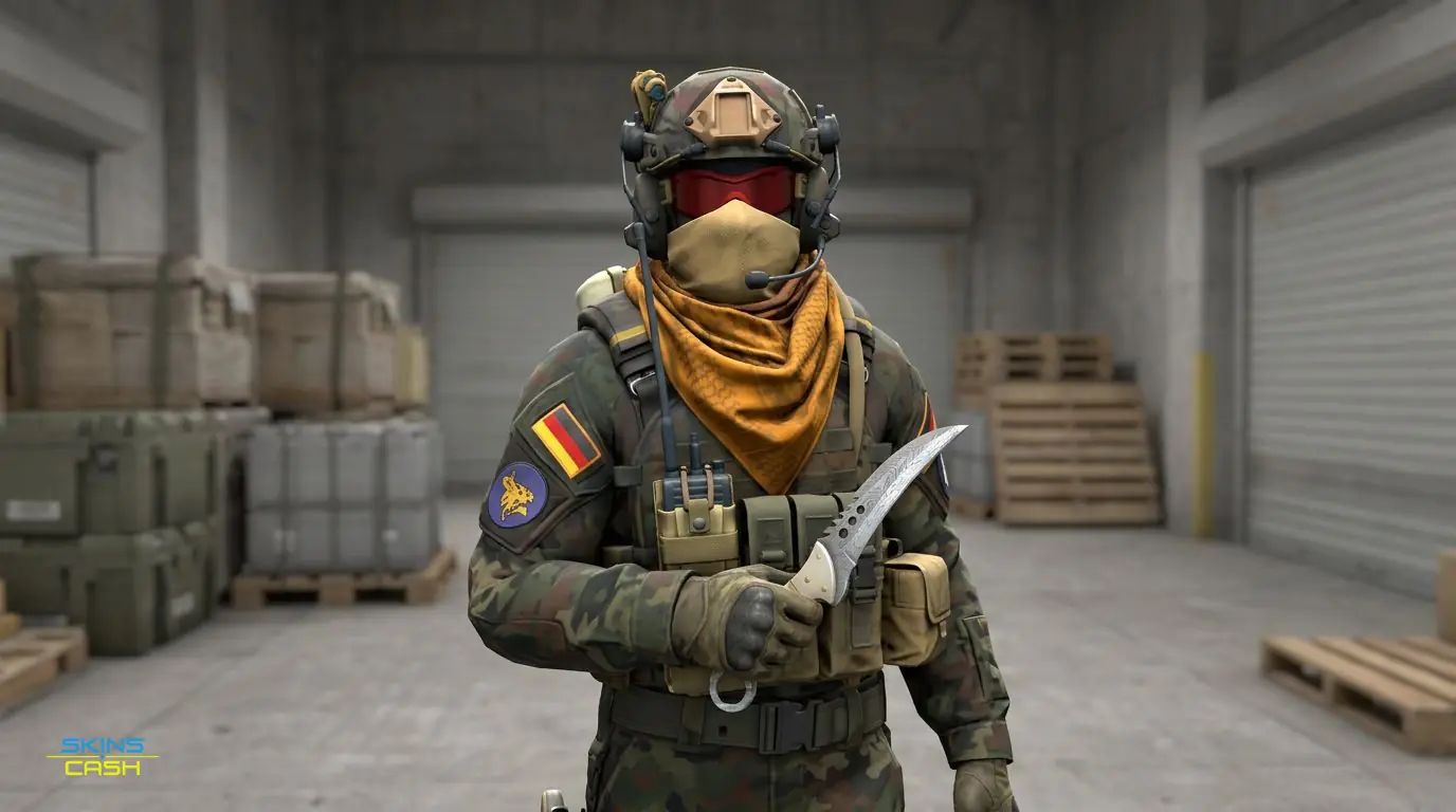 ★ Talon Knife | Damascus Steel — In the field