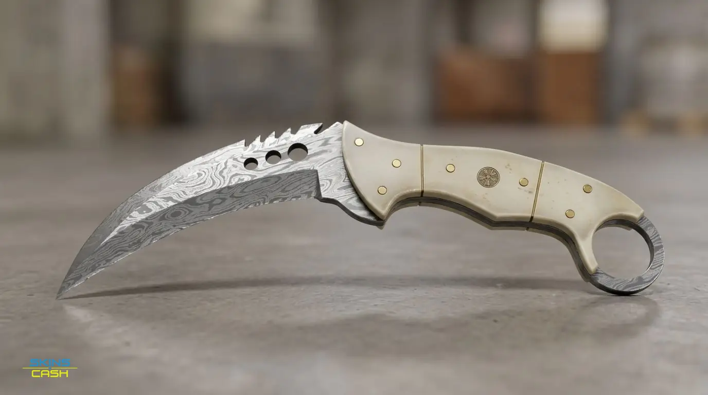 ★ Talon Knife | Damascus Steel — Product view
