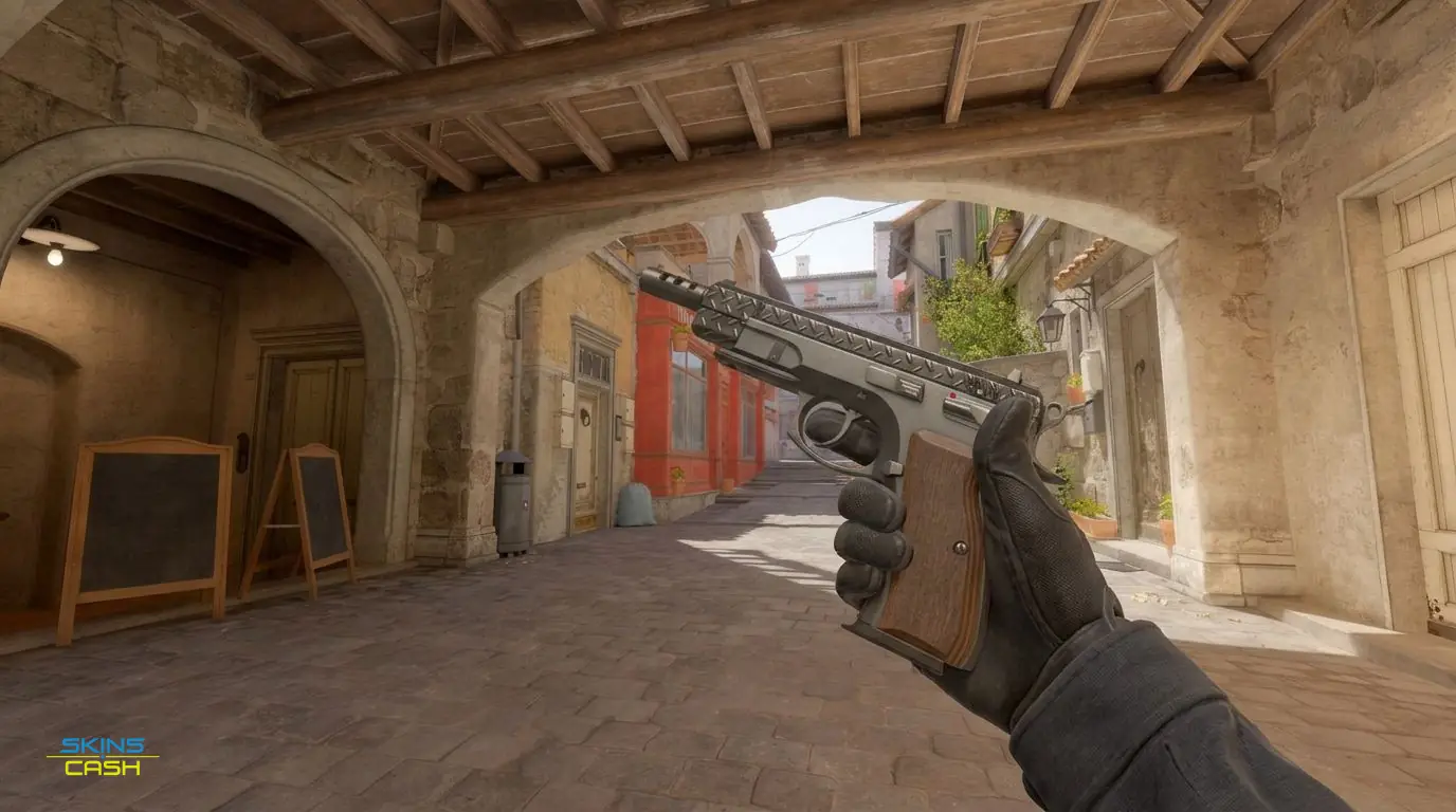 CZ75-Auto | Tread Plate — In-game inspect