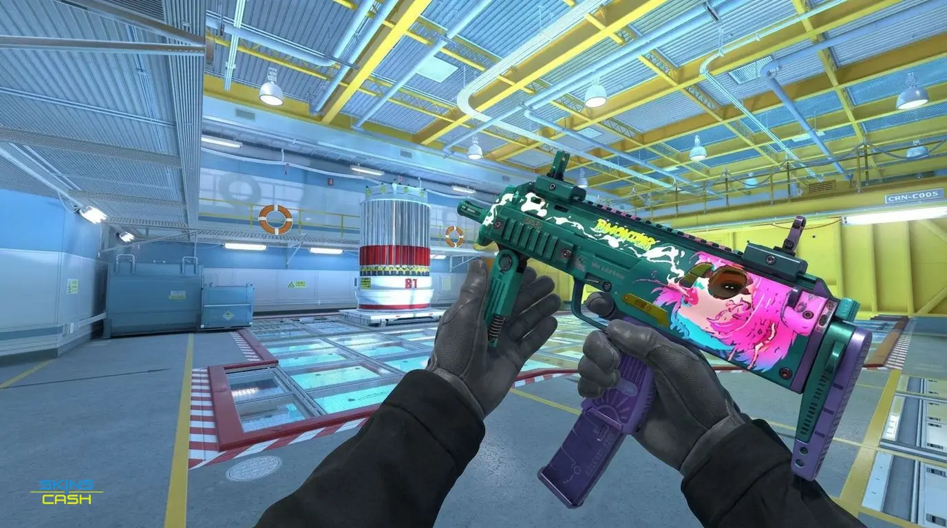 MP7 | Smoking Kills — In-game inspect