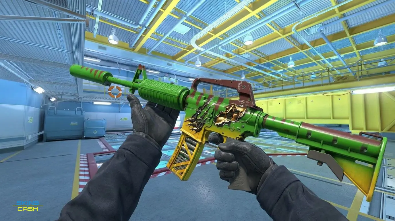 M4A1-S | Emphorosaur-S — In-game inspect