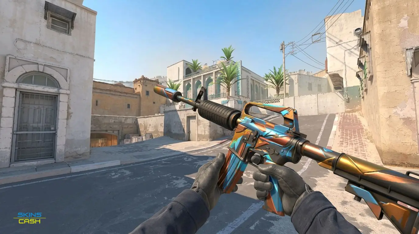 M4A1-S | Leaded Glass — In-game inspect