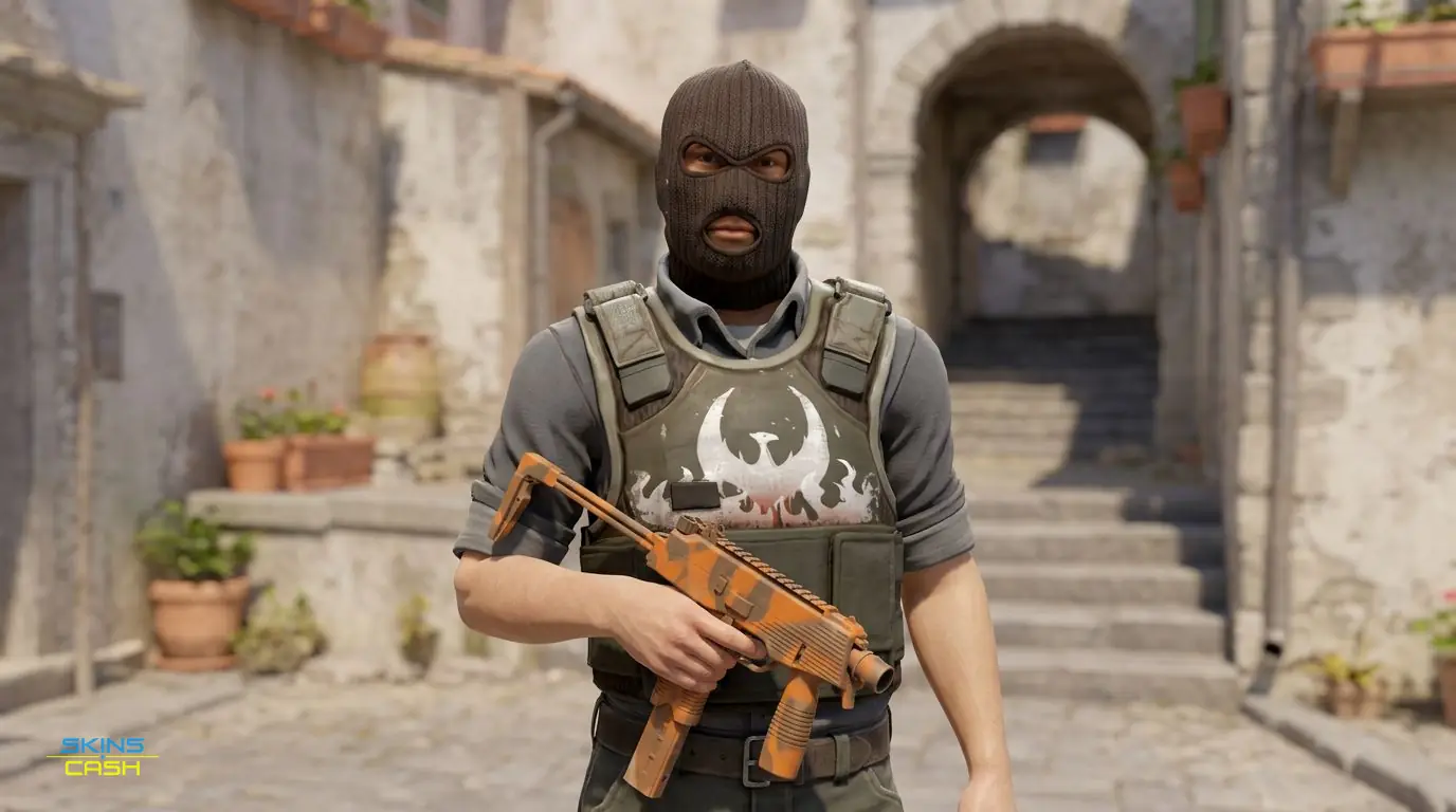 MP9 | Orange Peel — In the field