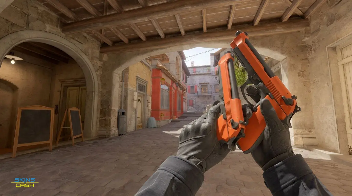 Dual Berettas | Demolition — In-game inspect