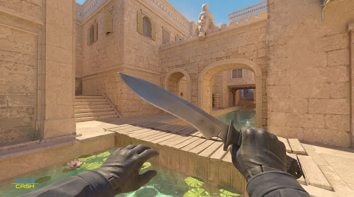 ★ Classic Knife | Scorched — In-game inspect