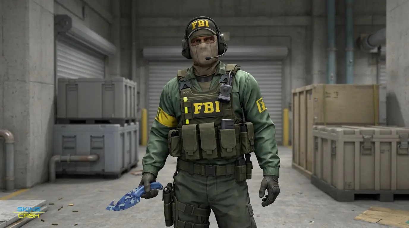 ★ Gut Knife | Bright Water — In the field
