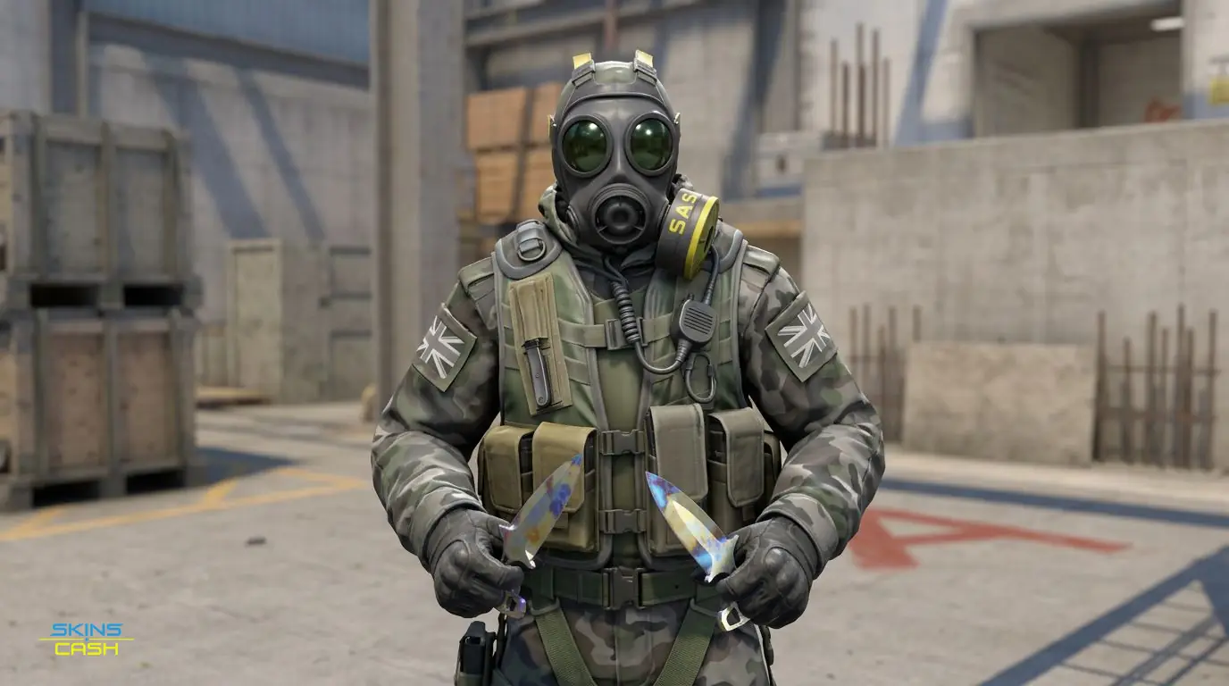 ★ Shadow Daggers | Case Hardened — In the field