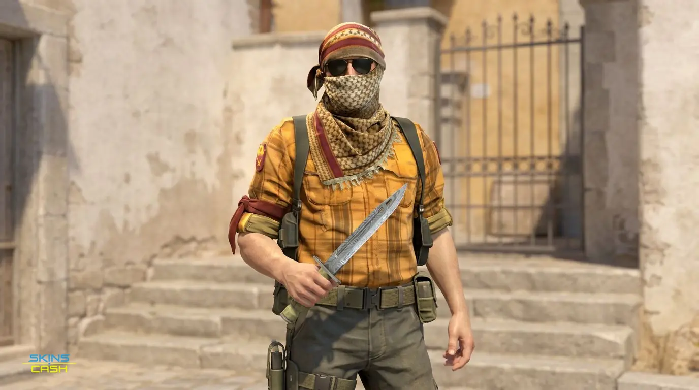 ★ Bayonet | Damascus Steel — In the field
