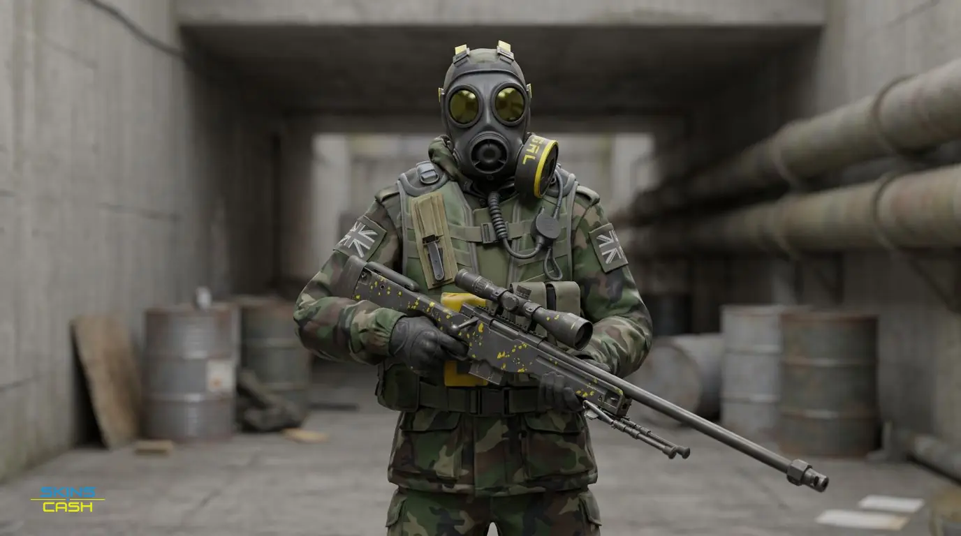 AWP | Arsenic Spill — In the field