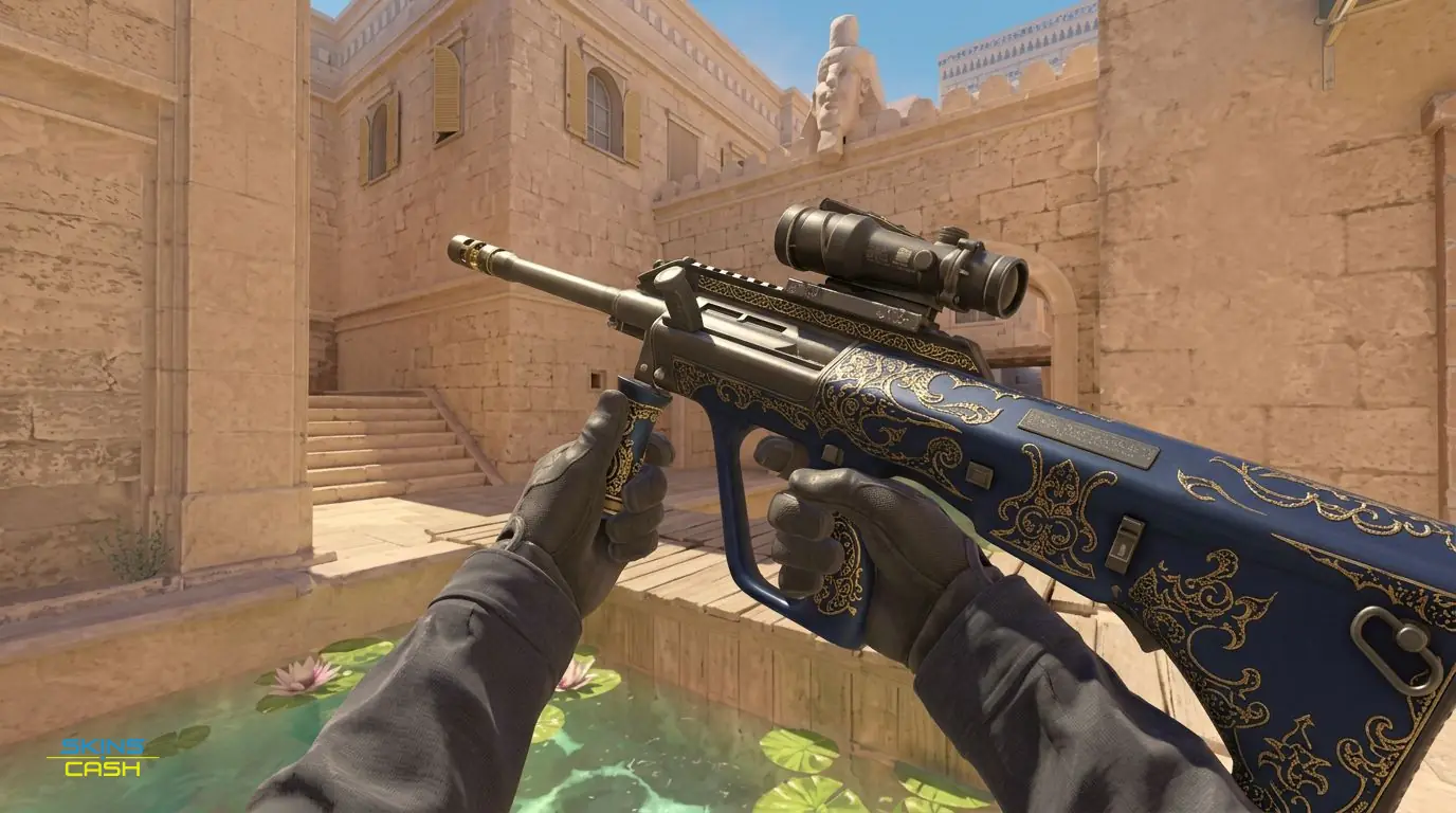 AUG | Aristocrat — In-game inspect