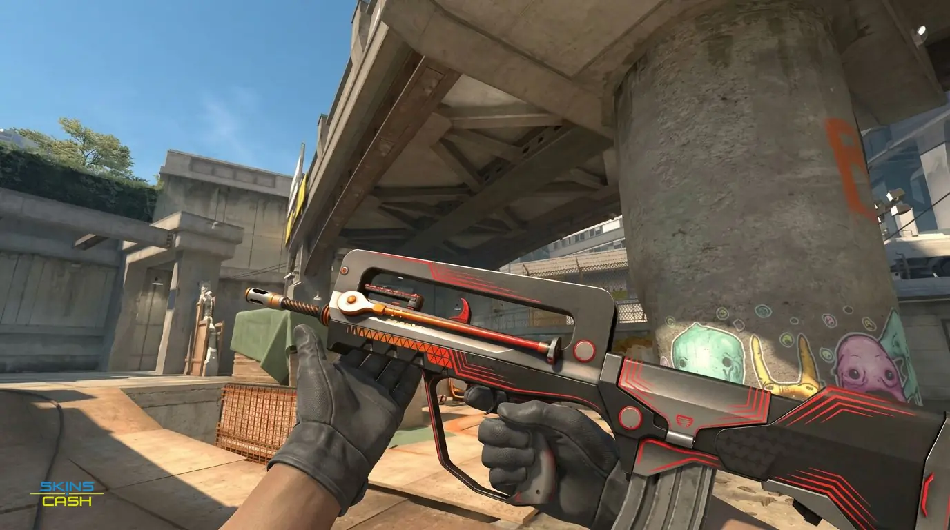 FAMAS | Valence — In-game inspect