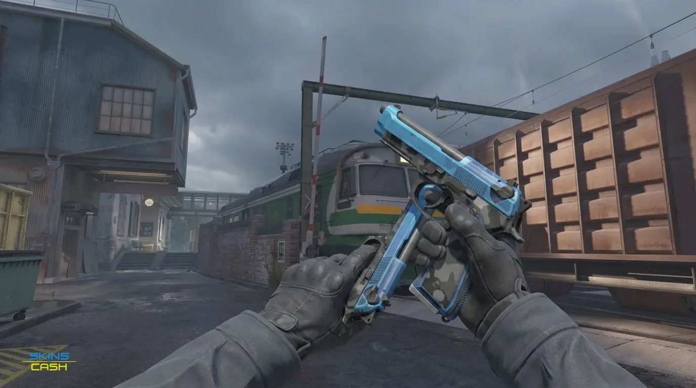Dual Berettas | Urban Shock — In-game inspect