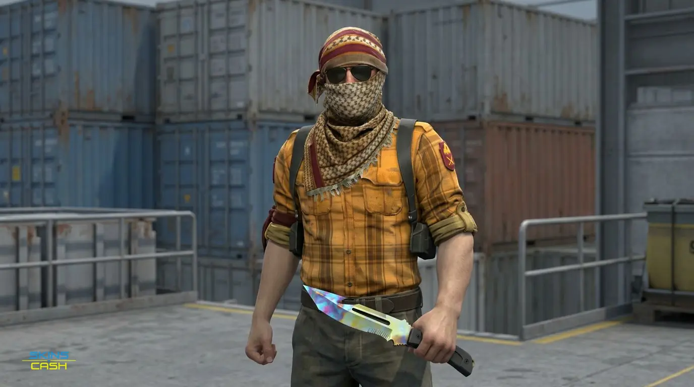 ★ Survival Knife | Case Hardened — In the field