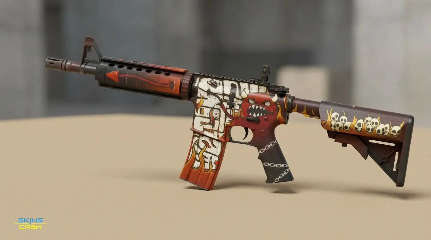M4A4 | Hellfire — Product view