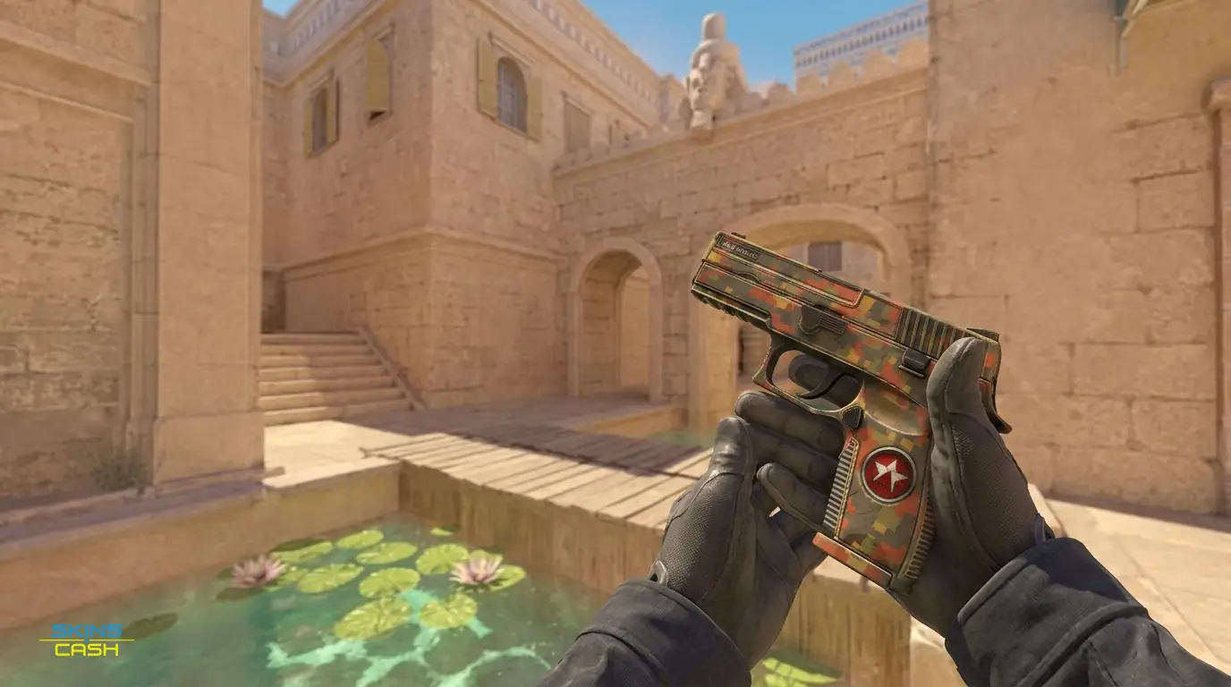 P250 | Red Rock — In-game inspect