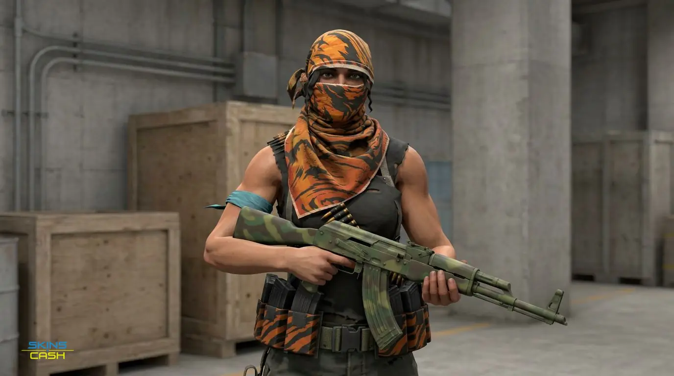 AK-47 | Jungle Spray — In the field