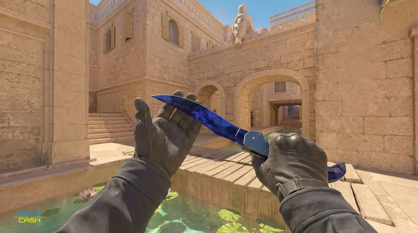 ★ Falchion Knife | Doppler Phase 4 — In-game inspect