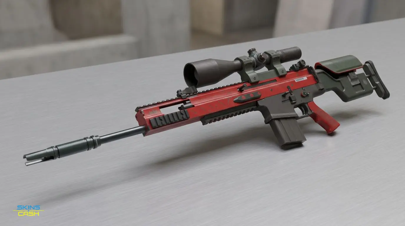 SCAR-20 | Crimson Web — Product view