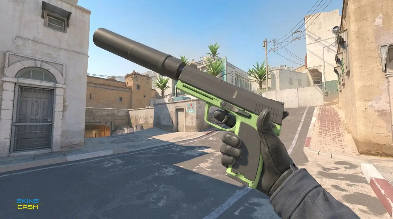 USP-S | Para Green — In-game inspect