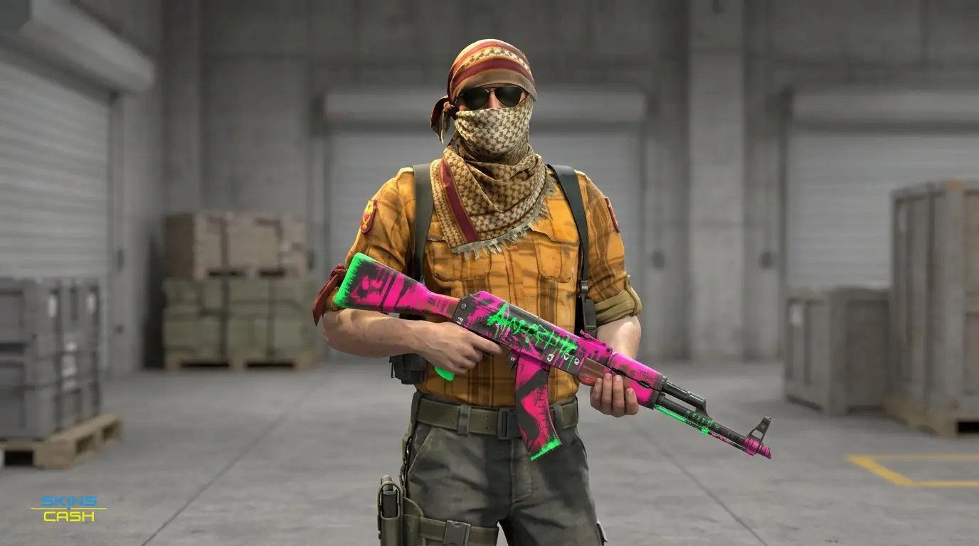 AK-47 | Neon Revolution — In the field