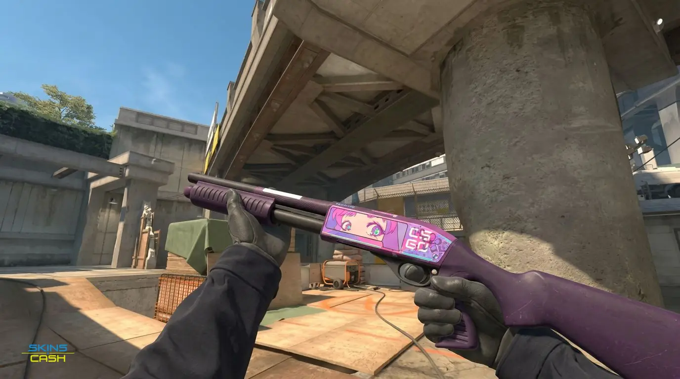 Sawed-Off | Kiss♥Love — In-game inspect