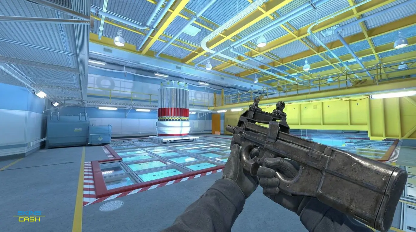 P90 | Straight Dimes — In-game inspect