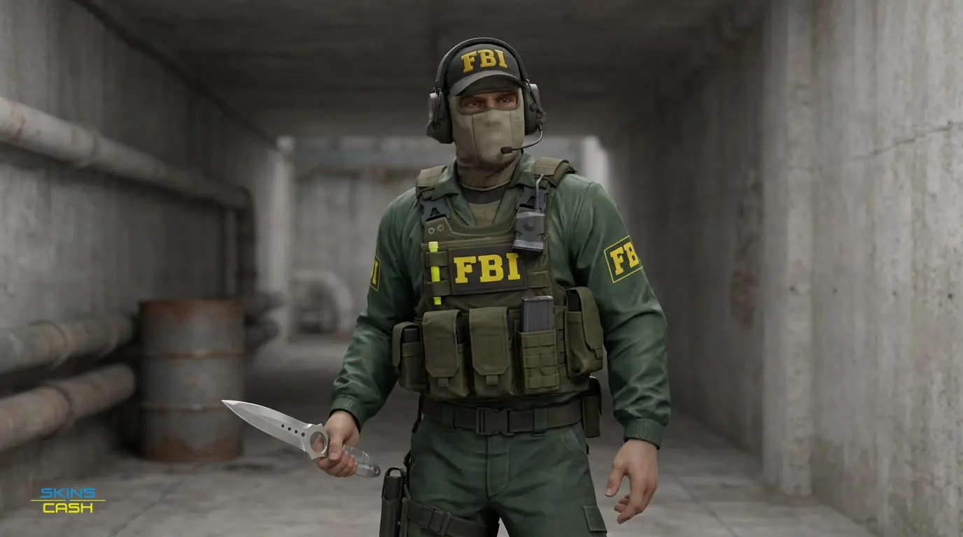★ Skeleton Knife | Urban Masked — In the field