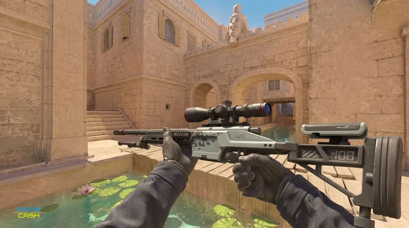 SSG 08 | Dezastre — In-game inspect