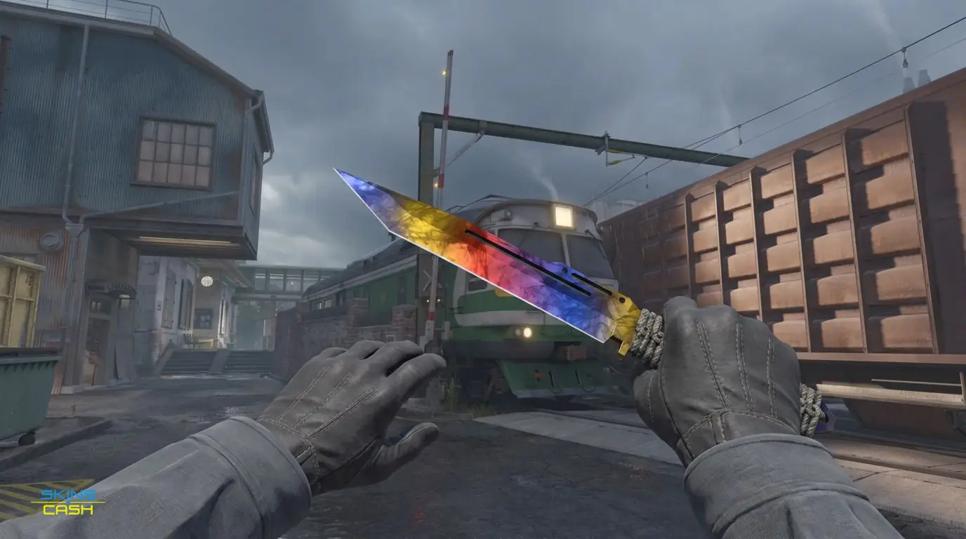 ★ Paracord Knife | Marble Fade — In-game inspect