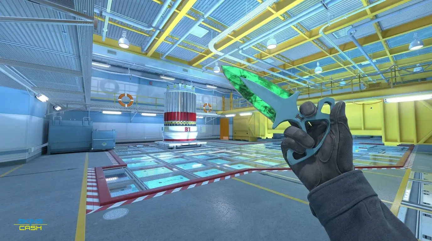 ★ Shadow Daggers | Gamma Doppler — In-game inspect