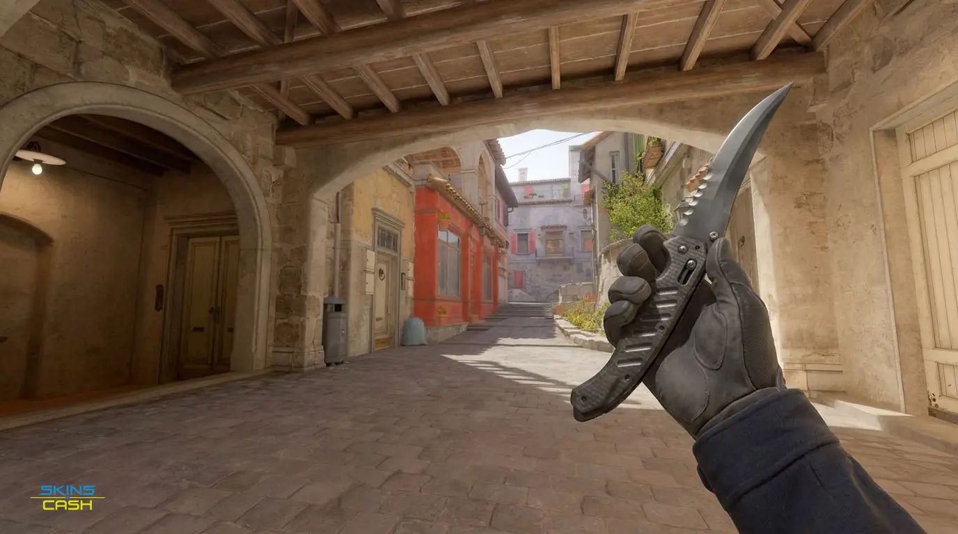 ★ Flip Knife | Scorched — In-game inspect
