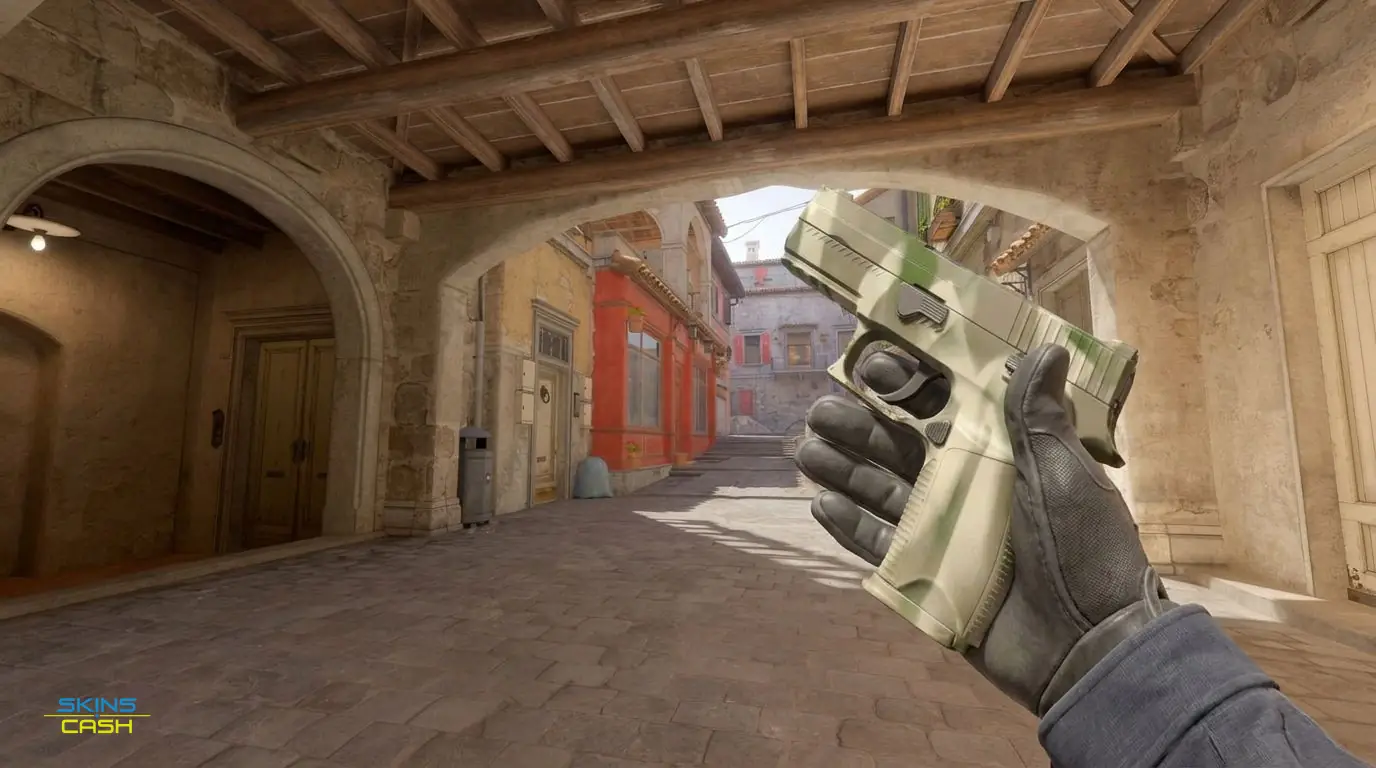 P250 | Bone Mask — In-game inspect