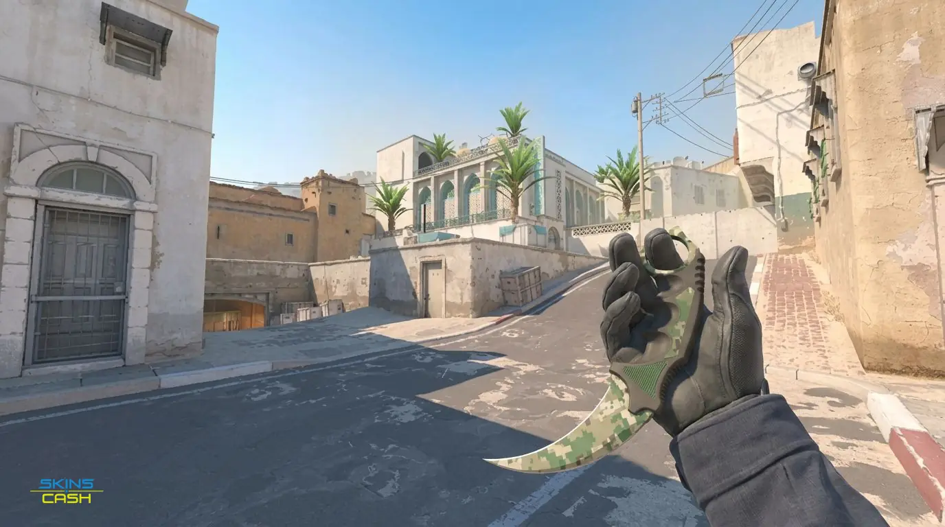 ★ Karambit | Forest DDPAT — In-game inspect