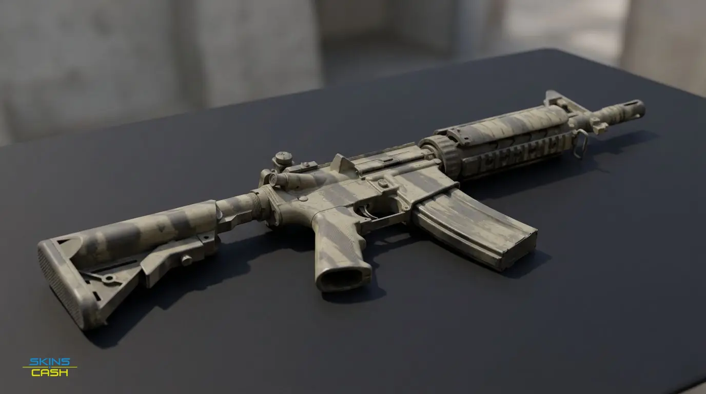 M4A4 | Faded Zebra — Product view