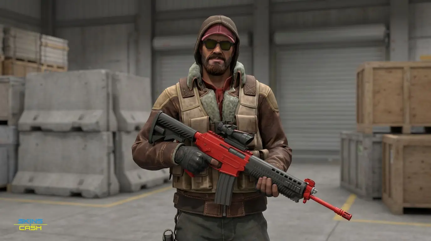 SG 553 | Candy Apple — In the field