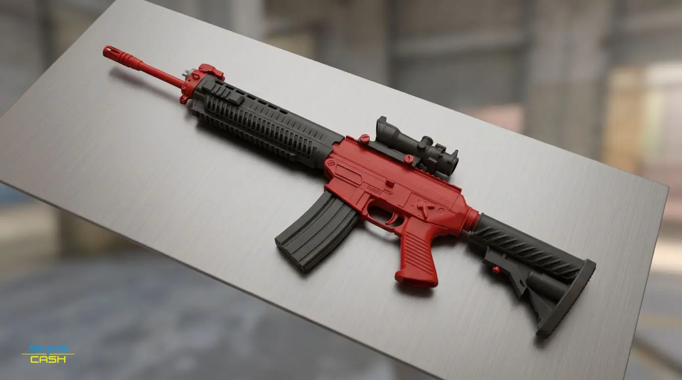 SG 553 | Candy Apple — Product view